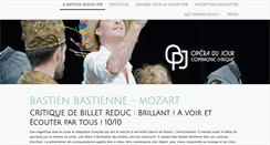 Desktop Screenshot of operadujour.com